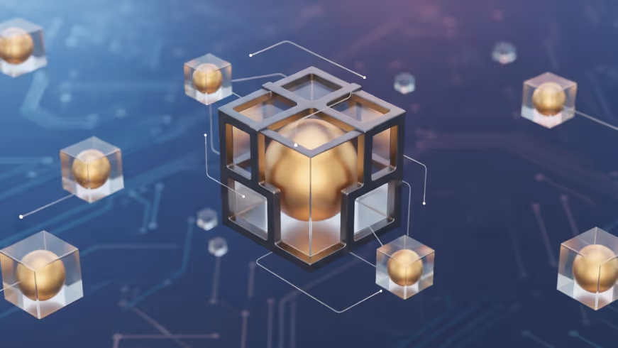 Abstract representation of a digital object that encapsulates a value